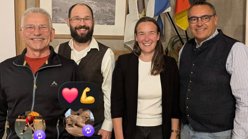 Bernd Schewe, Max Maar, Dr. Victoria Hohenadel, Robert Halbritter